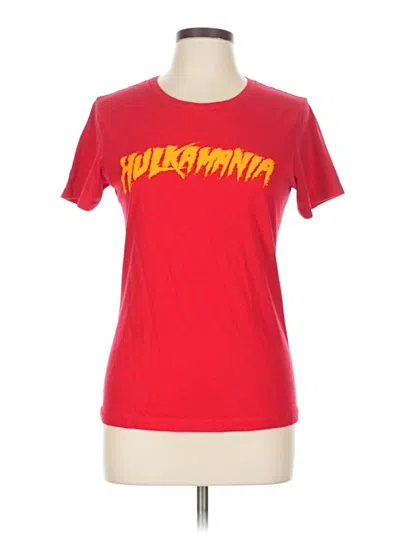 Pre-owned Assorted Brands Short Sleeve T-shirt In Red