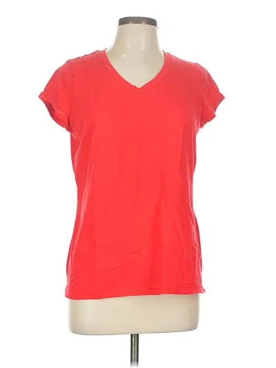 Pre-owned Assorted Brands Short Sleeve T-shirt In Red