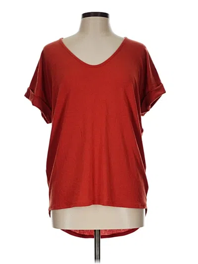 Pre-owned Assorted Brands Short Sleeve T-shirt In Red