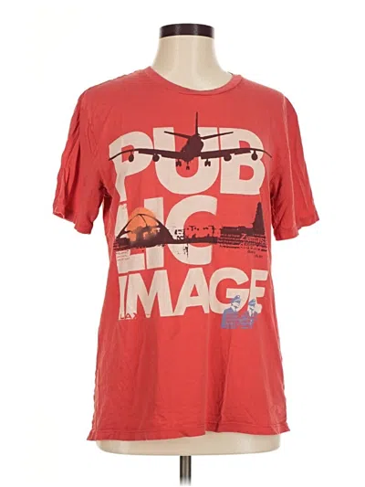 Pre-owned Assorted Brands Short Sleeve T-shirt In Red