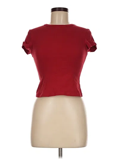 Pre-owned Assorted Brands Short Sleeve T-shirt In Red