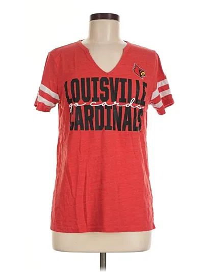 Pre-owned Assorted Brands Short Sleeve T-shirt In Red