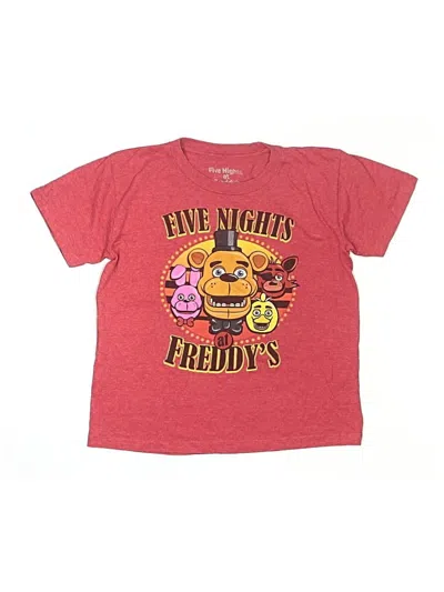 Pre-owned Assorted Brands Kids' Short Sleeve T-shirt In Red