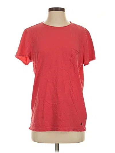 Pre-owned Assorted Brands Short Sleeve T-shirt In Red