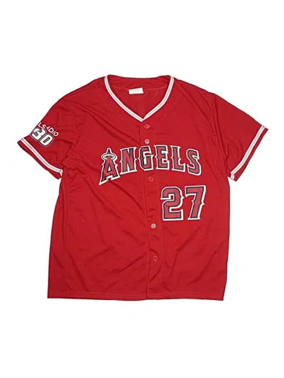 Pre-owned Assorted Brands Kids' Short Sleeve T-shirt In Red