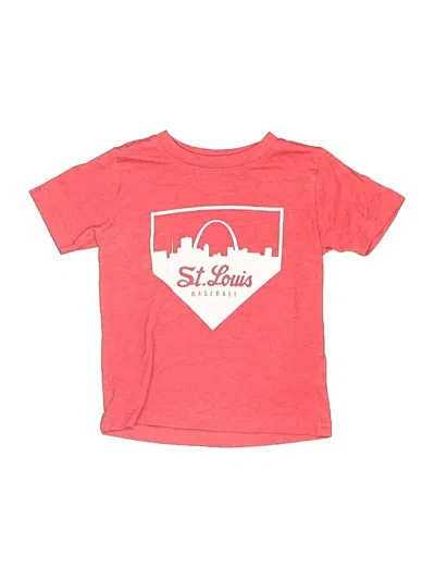 Pre-owned Assorted Brands Kids' Short Sleeve T-shirt In Red
