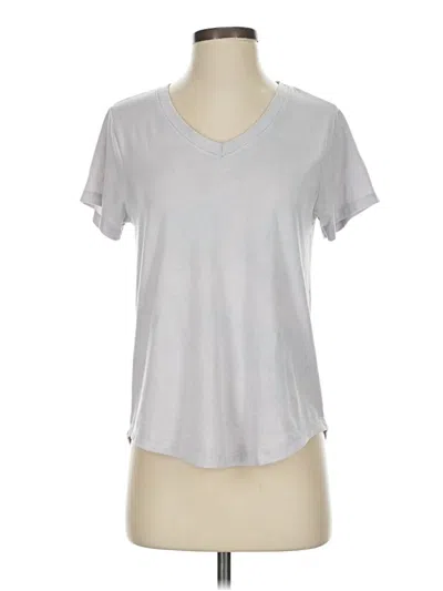 Pre-owned Assorted Brands Short Sleeve T-shirt In Silver