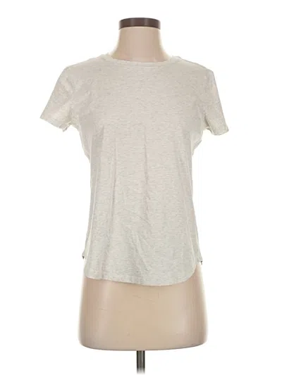 Pre-owned Assorted Brands Short Sleeve T-shirt In Silver