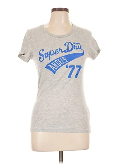 Pre-owned Assorted Brands Short Sleeve T-shirt In Silver