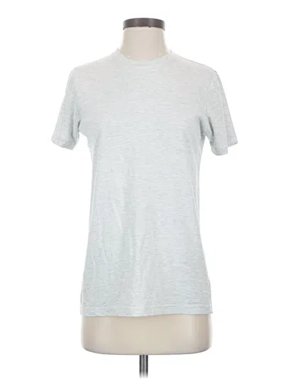 Pre-owned Assorted Brands Short Sleeve T-shirt In Silver