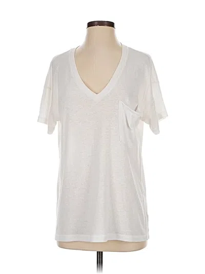 Pre-owned Assorted Brands Short Sleeve T-shirt In Silver