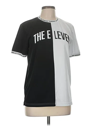 Pre-owned Assorted Brands Short Sleeve T-shirt In Silver