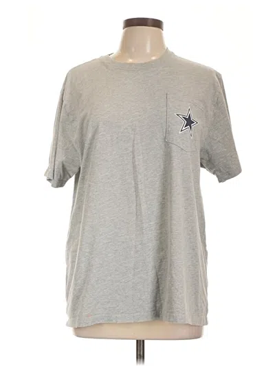 Pre-owned Assorted Brands Short Sleeve T-shirt In Silver