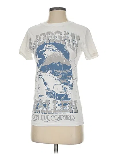 Pre-owned Assorted Brands Short Sleeve T-shirt In Silver