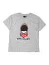 Assorted Brands Short Sleeve T-shirt In Silver