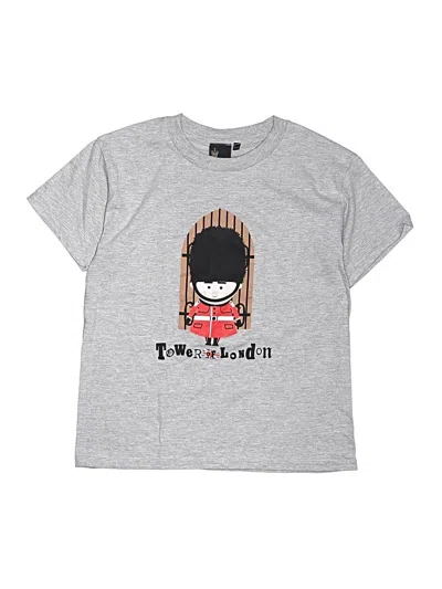 Assorted Brands Kids' Short Sleeve T-shirt In Silver