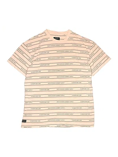 Pre-owned Assorted Brands Kids' Short Sleeve T-shirt In Tan