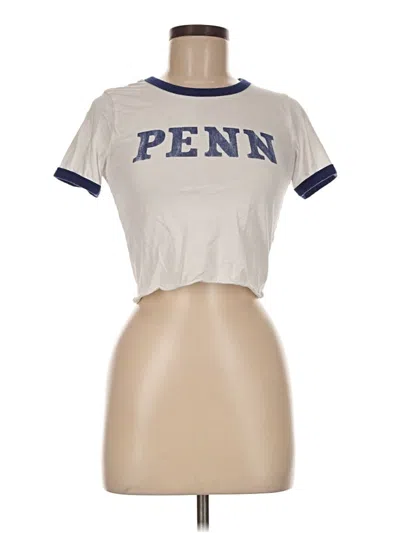 Pre-owned Assorted Brands Short Sleeve T-shirt In Tan