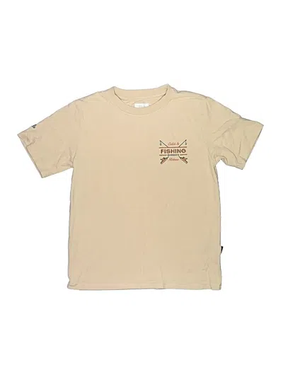 Pre-owned Assorted Brands Kids' Short Sleeve T-shirt In Tan