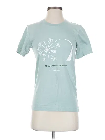 Pre-owned Assorted Brands Short Sleeve T-shirt In Teal