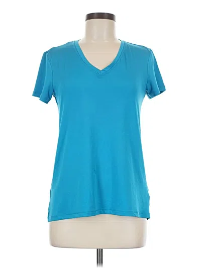 Pre-owned Assorted Brands Short Sleeve T-shirt In Teal