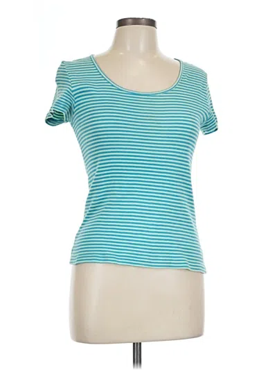 Pre-owned Assorted Brands Short Sleeve T-shirt In Teal