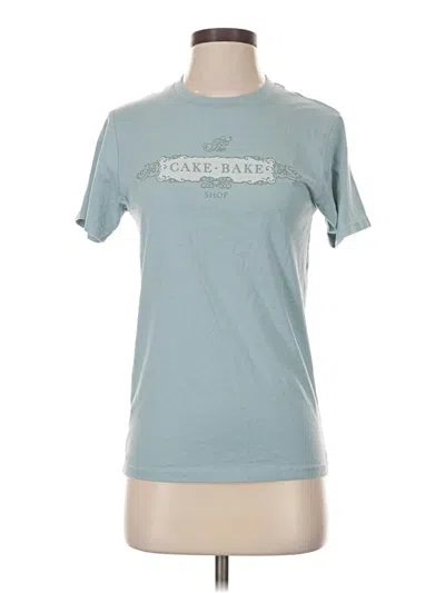 Pre-owned Assorted Brands Short Sleeve T-shirt In Teal