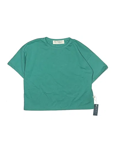 Pre-owned Assorted Brands Kids' Short Sleeve T-shirt In Teal