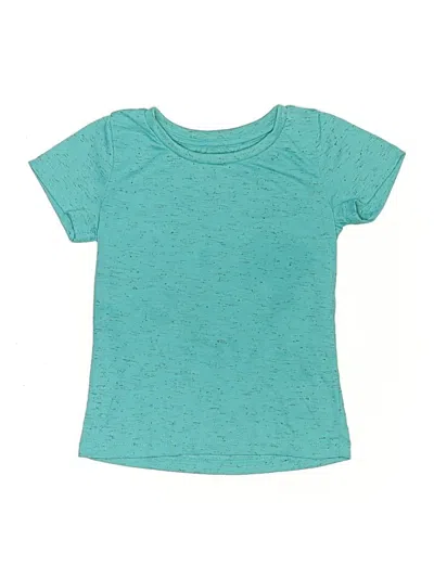 Pre-owned Assorted Brands Kids' Short Sleeve T-shirt In Teal