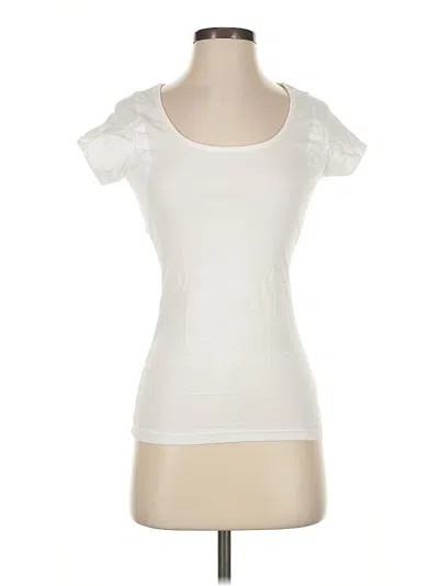 Pre-owned Assorted Brands Short Sleeve T-shirt In White