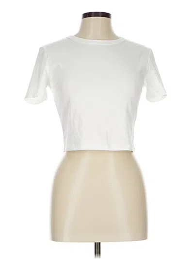 Pre-owned Assorted Brands Short Sleeve T-shirt In White