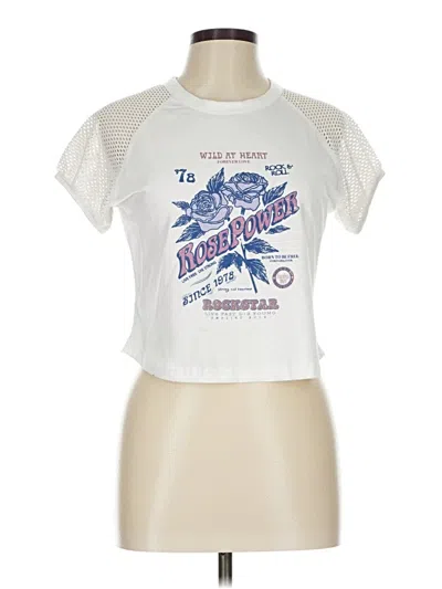 Pre-owned Assorted Brands Short Sleeve T-shirt In White