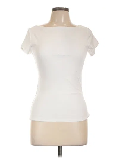 Pre-owned Assorted Brands Short Sleeve T-shirt In White