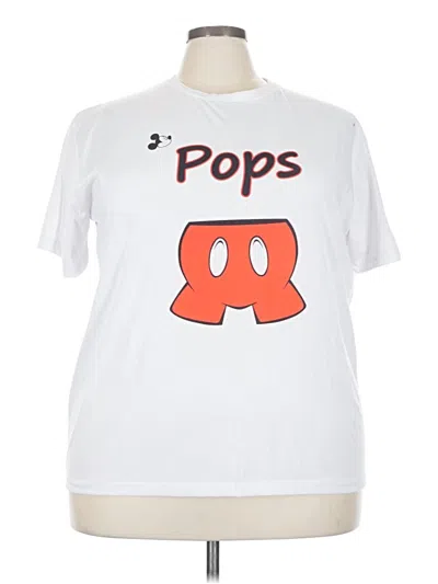Pre-owned Assorted Brands Short Sleeve T-shirt In White