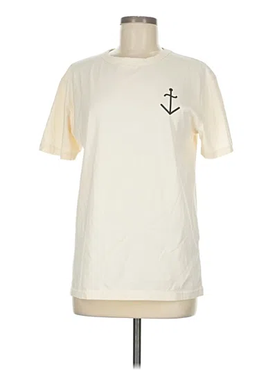 Pre-owned Assorted Brands Short Sleeve T-shirt In White