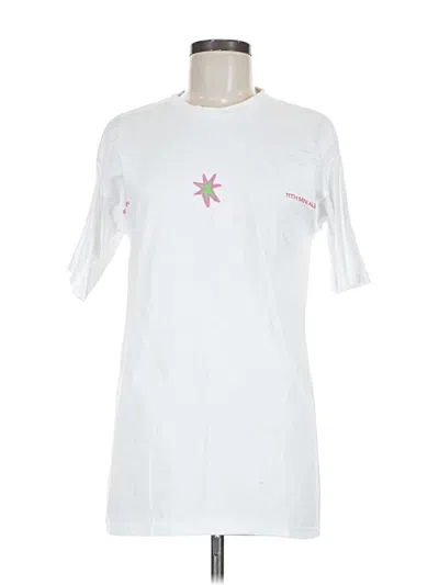 Pre-owned Assorted Brands Short Sleeve T-shirt In White