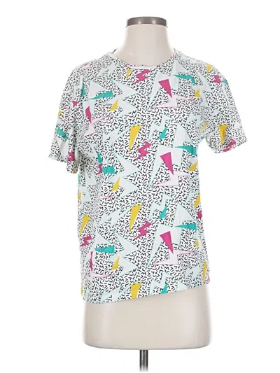 Pre-owned Assorted Brands Short Sleeve T-shirt In White