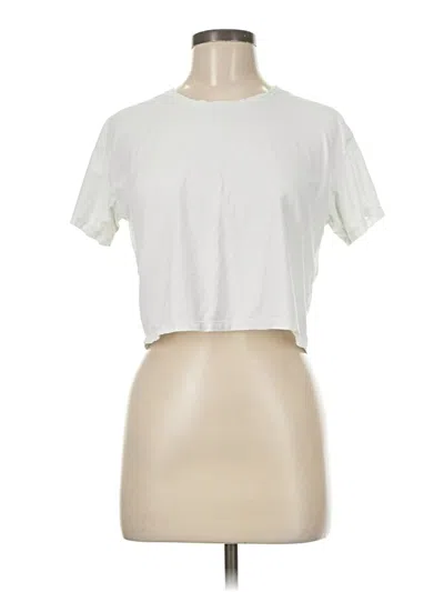 Pre-owned Assorted Brands Short Sleeve T-shirt In White