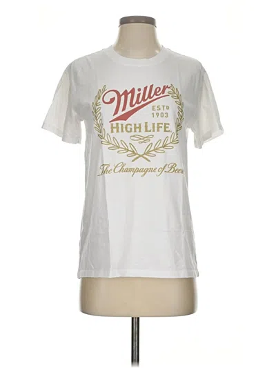 Pre-owned Assorted Brands Short Sleeve T-shirt In White