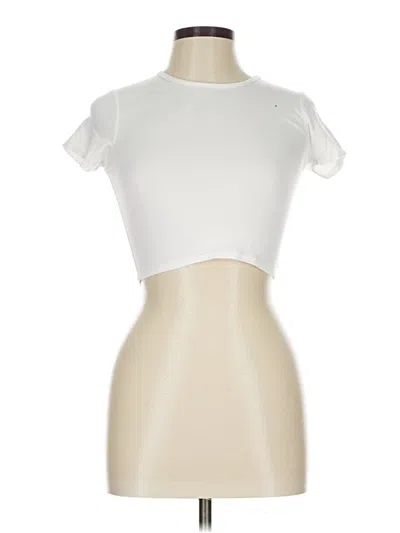Pre-owned Assorted Brands Short Sleeve T-shirt In White