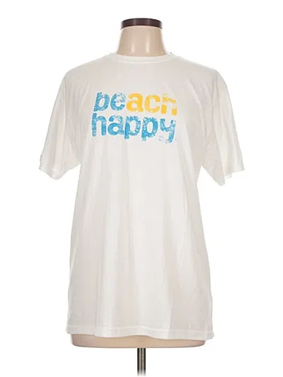 Pre-owned Assorted Brands Short Sleeve T-shirt In White