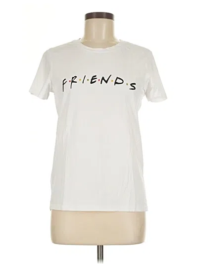 Pre-owned Assorted Brands Short Sleeve T-shirt In White