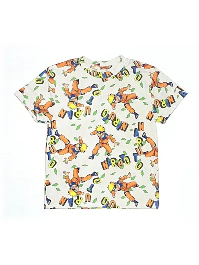 Pre-owned Assorted Brands Kids' Short Sleeve T-shirt In White