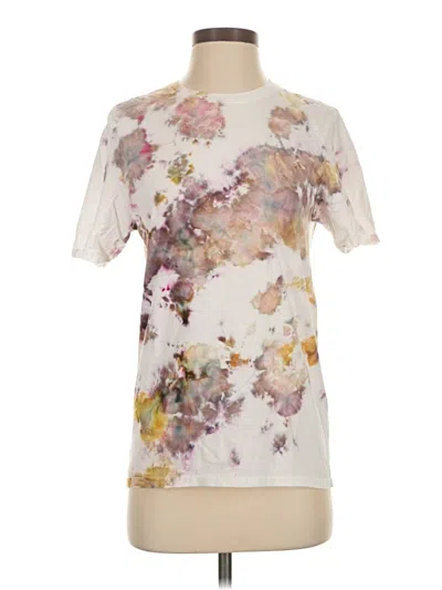 Pre-owned Assorted Brands Short Sleeve T-shirt In White