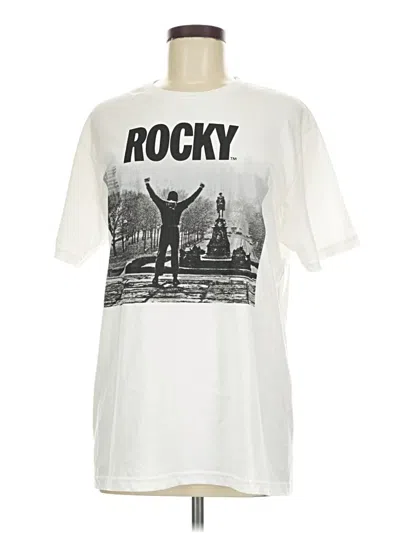 Assorted Brands Short Sleeve T-shirt In White