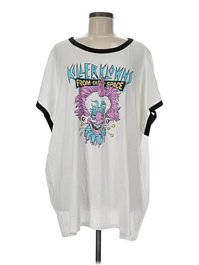 Pre-owned Assorted Brands Short Sleeve T-shirt In White