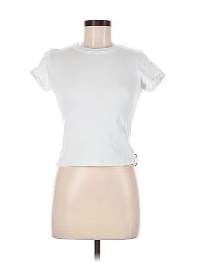 Pre-owned Assorted Brands Short Sleeve T-shirt In White