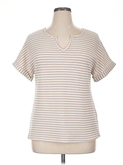 Pre-owned Assorted Brands Short Sleeve T-shirt In White