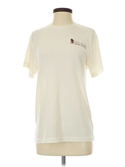 Pre-owned Assorted Brands Short Sleeve T-shirt In White