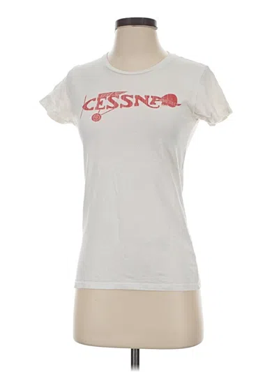 Pre-owned Assorted Brands Short Sleeve T-shirt In White